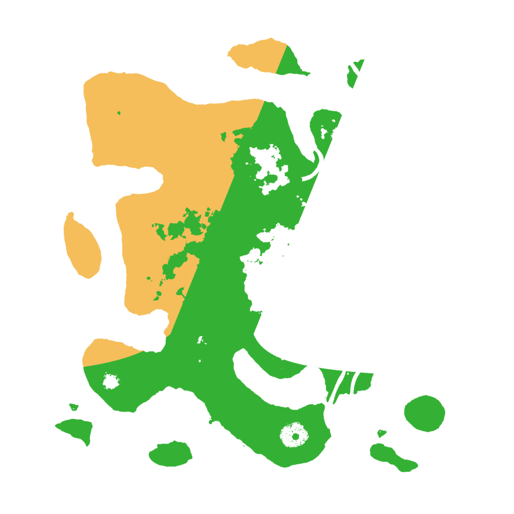 Biome Rust Map: Procedural Map, Size: 3000, Seed: 980860