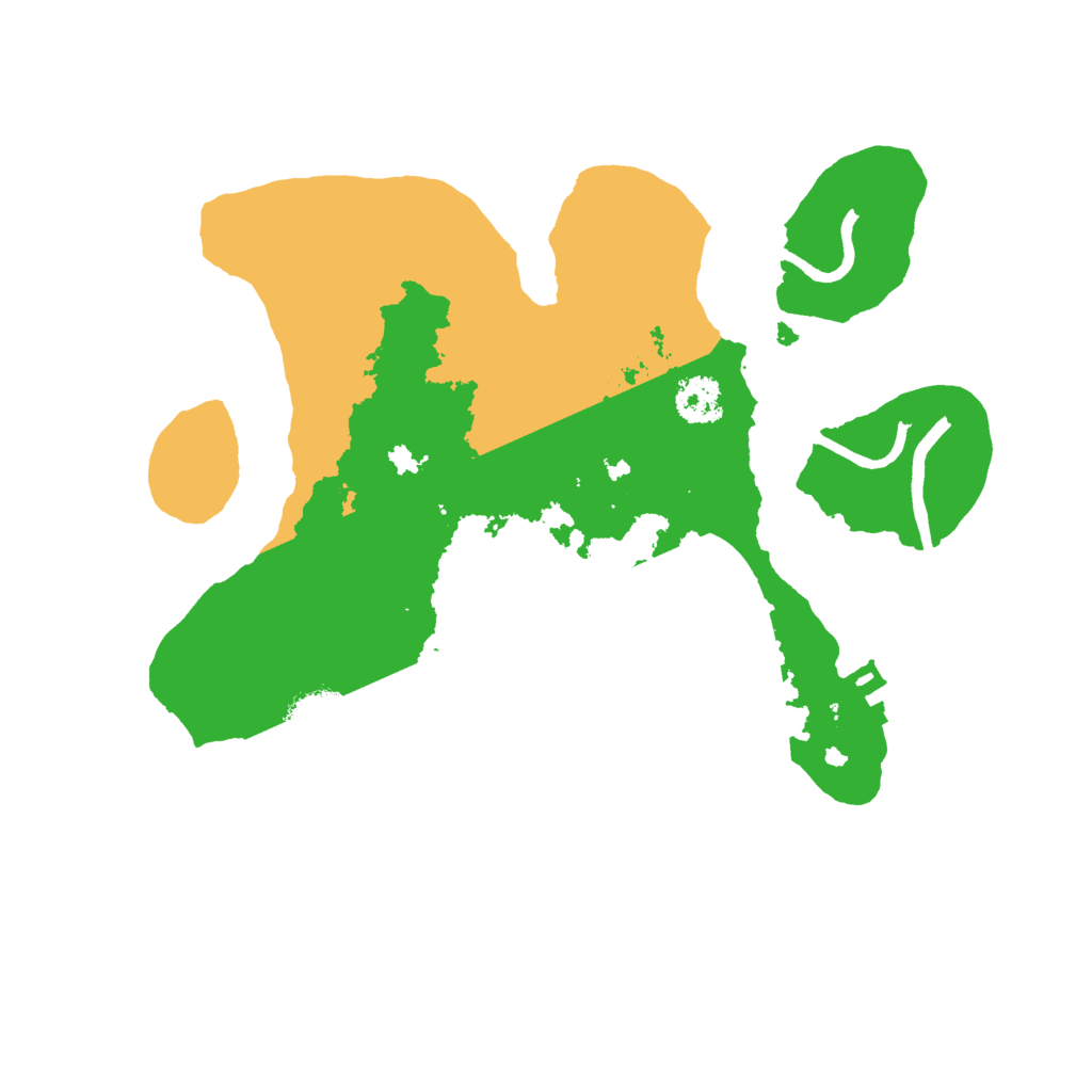 Biome Rust Map: Procedural Map, Size: 2350, Seed: 30