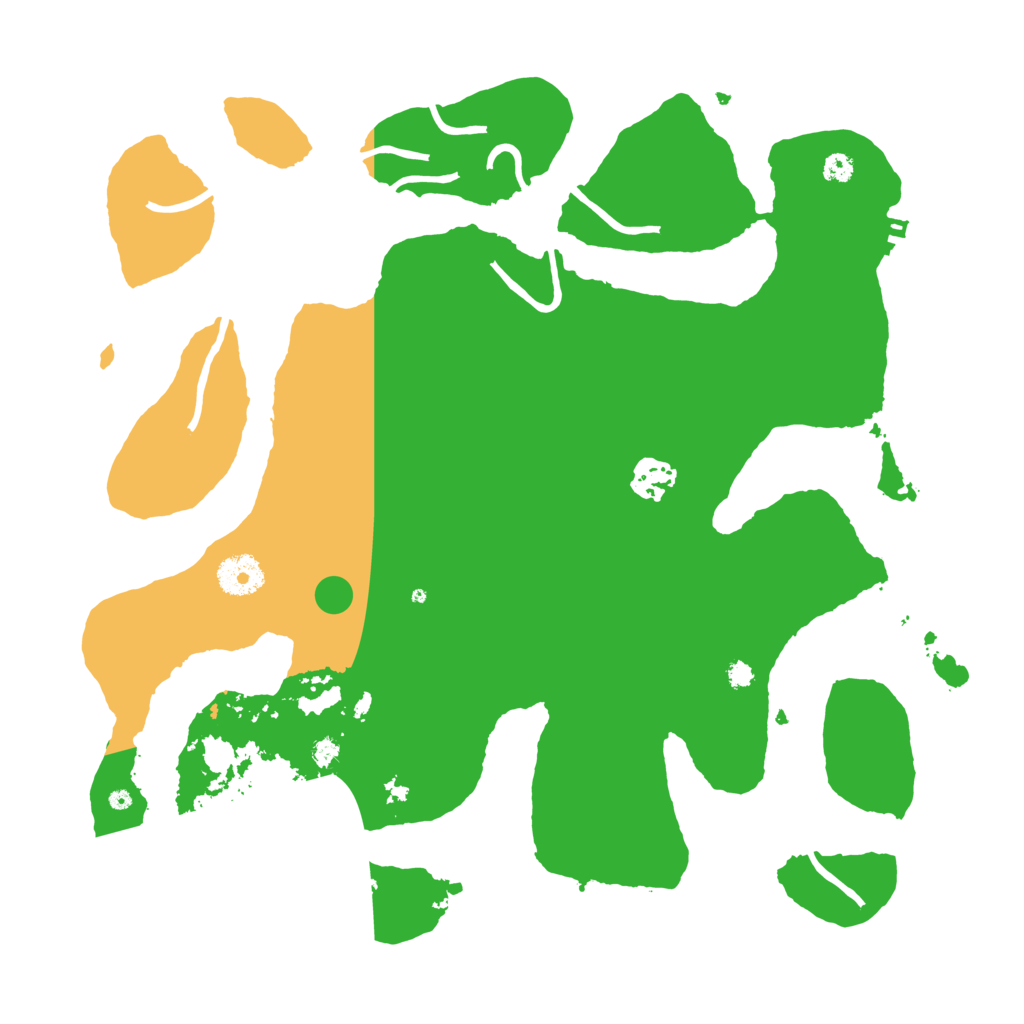 Biome Rust Map: Procedural Map, Size: 3550, Seed: 197373