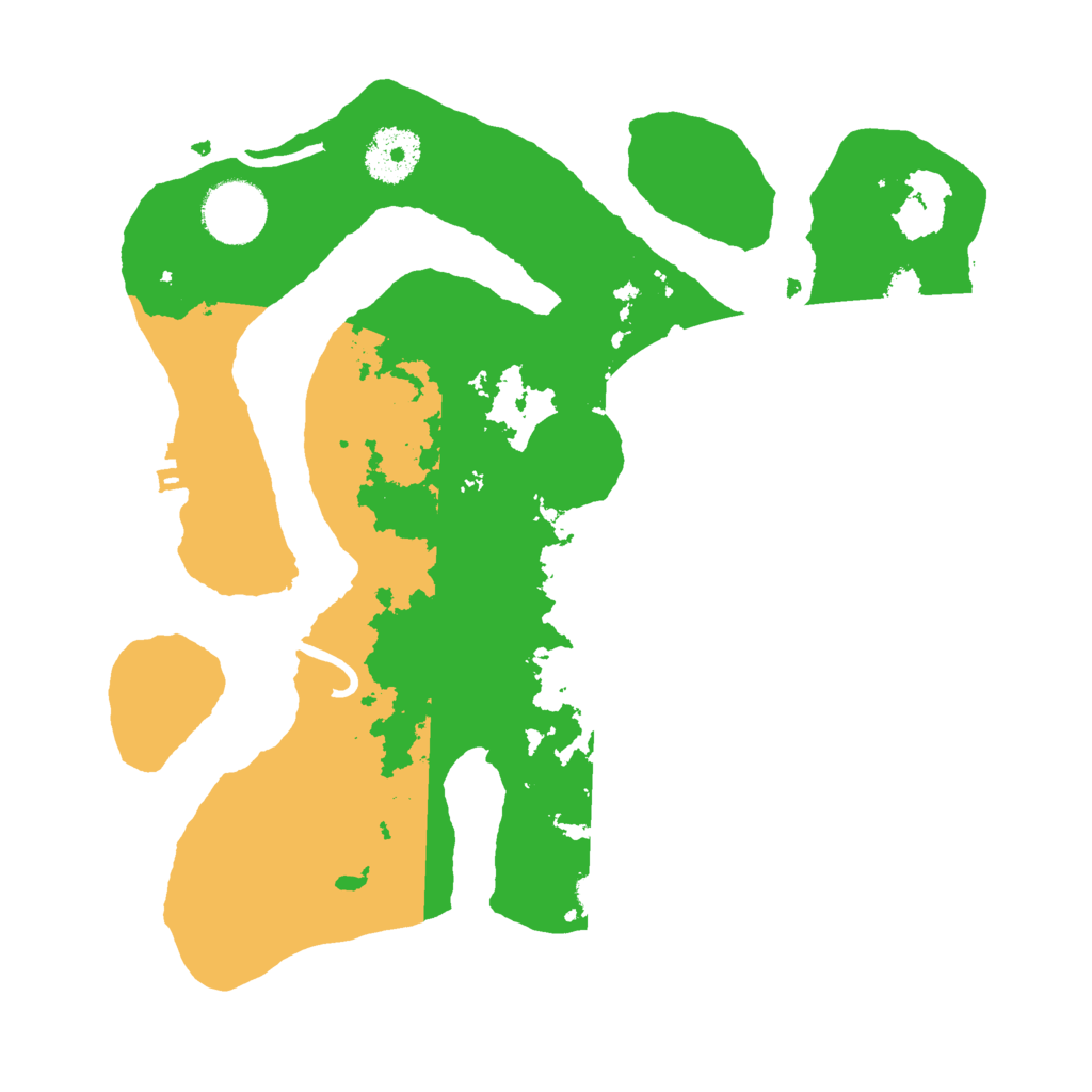 Biome Rust Map: Procedural Map, Size: 3000, Seed: 836795