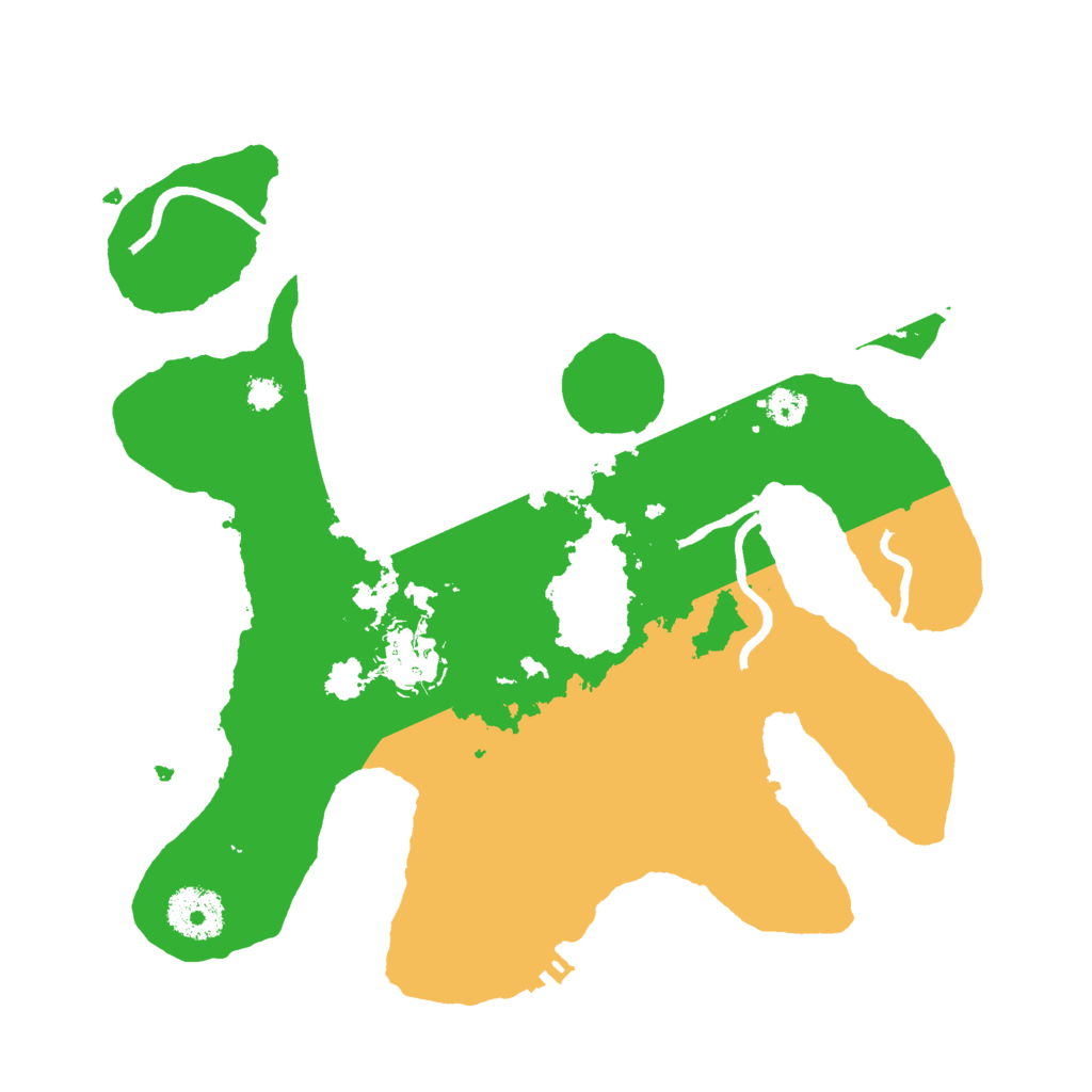 Biome Rust Map: Procedural Map, Size: 3000, Seed: 462875