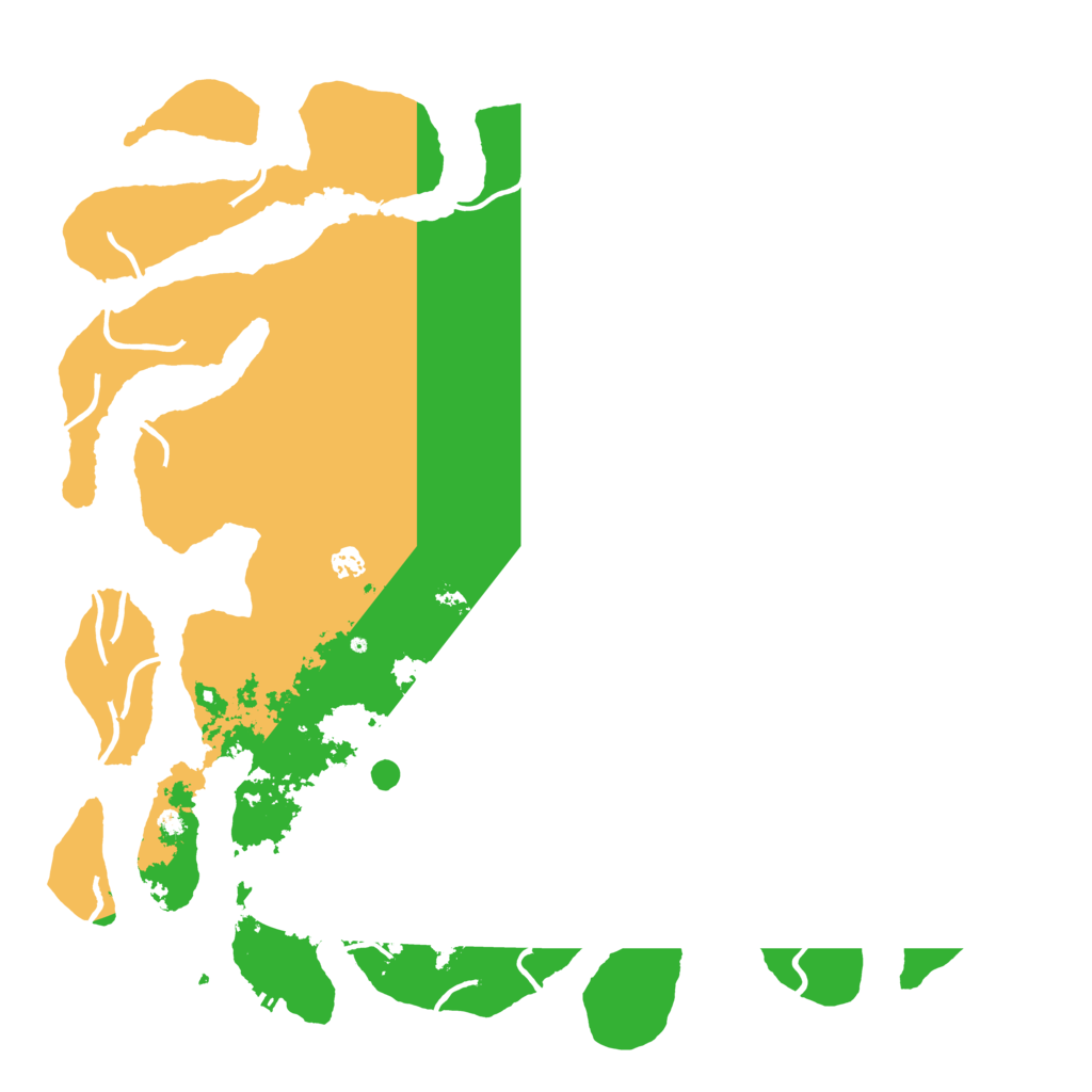 Biome Rust Map: Procedural Map, Size: 5000, Seed: 624203082