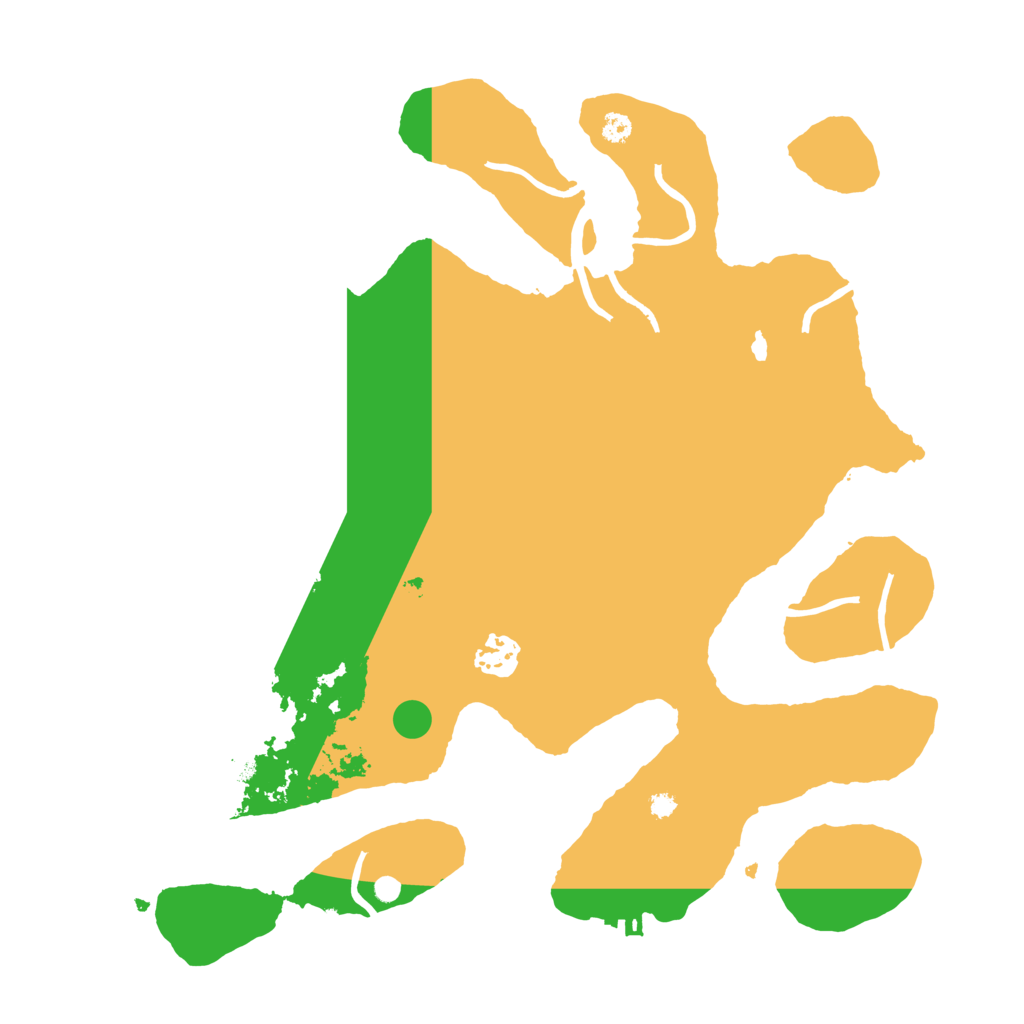 Biome Rust Map: Procedural Map, Size: 3500, Seed: 260868887