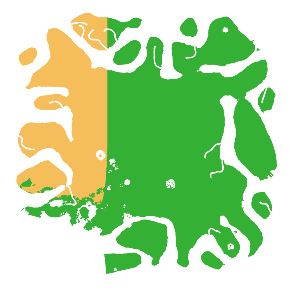 Biome Rust Map: Procedural Map, Size: 4500, Seed: 361