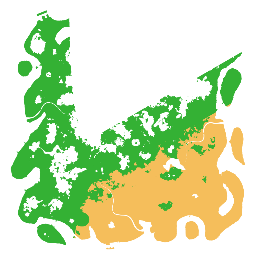 Biome Rust Map: Procedural Map, Size: 5000, Seed: 87654567