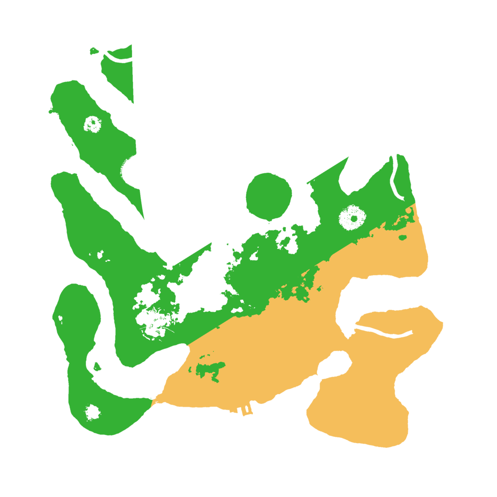 Biome Rust Map: Procedural Map, Size: 3000, Seed: 756663