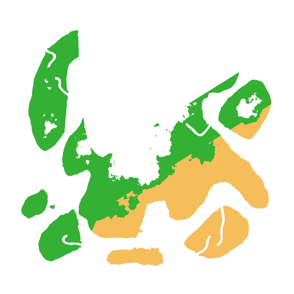 Biome Rust Map: Procedural Map, Size: 3000, Seed: 184763