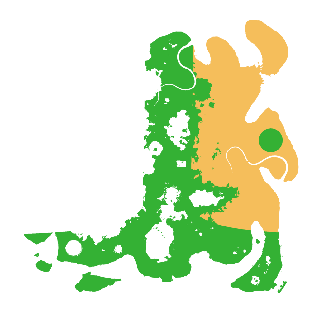 Biome Rust Map: Procedural Map, Size: 3550, Seed: 321589