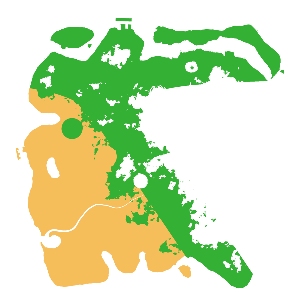 Biome Rust Map: Procedural Map, Size: 3850, Seed: 336346769