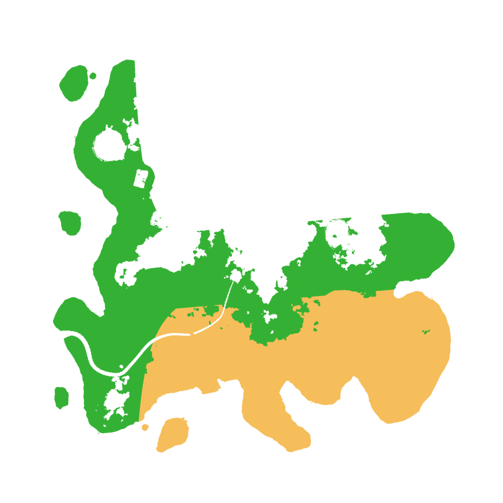 Biome Rust Map: Procedural Map, Size: 3000, Seed: 311826