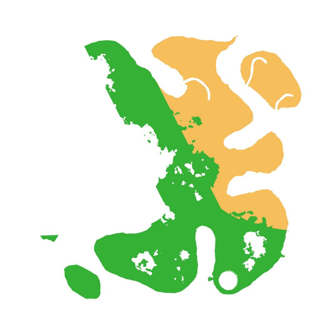 Biome Rust Map: Procedural Map, Size: 3000, Seed: 312544