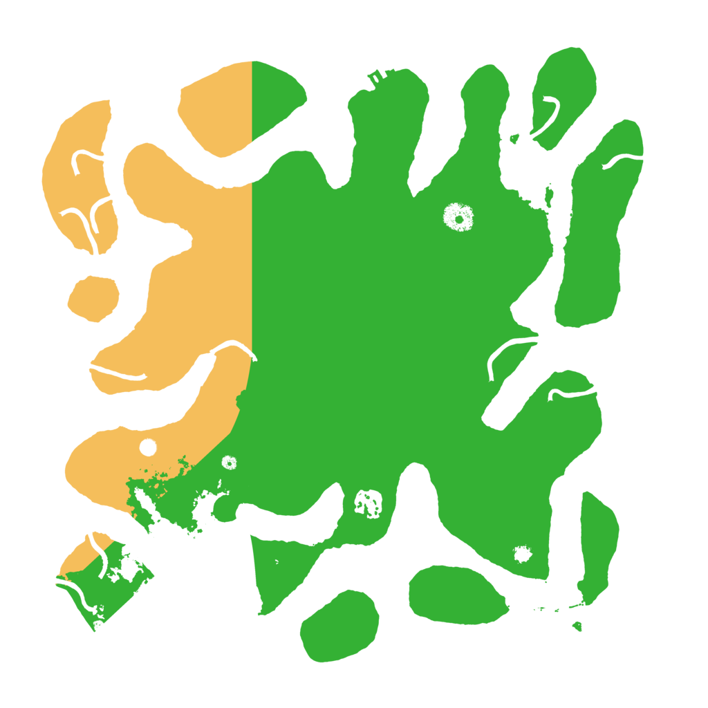 Biome Rust Map: Procedural Map, Size: 3600, Seed: 645899