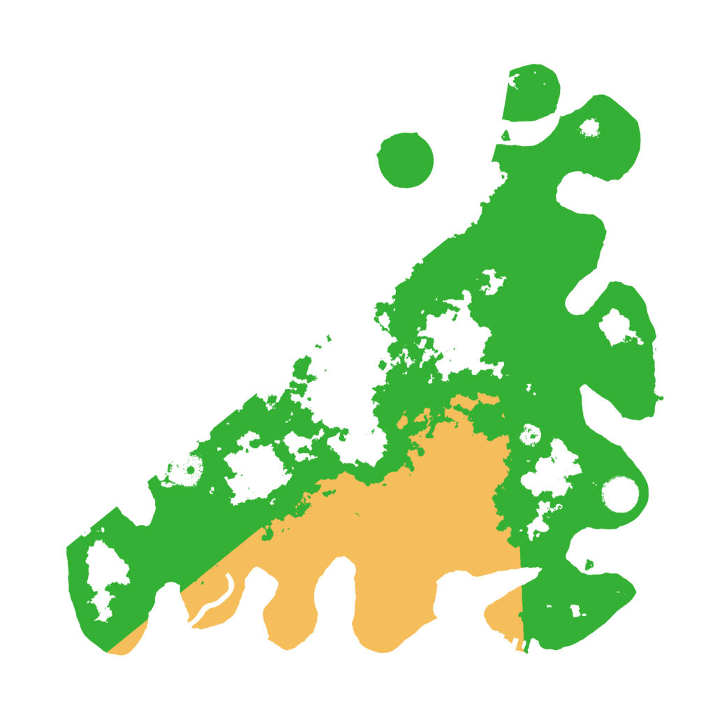 Biome Rust Map: Procedural Map, Size: 3500, Seed: 549602084