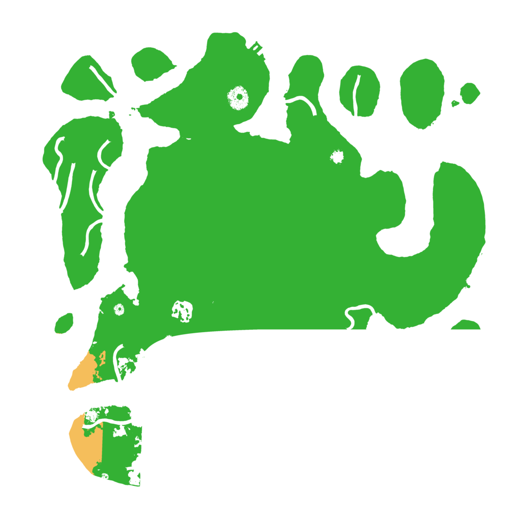 Biome Rust Map: Procedural Map, Size: 3550, Seed: 951727