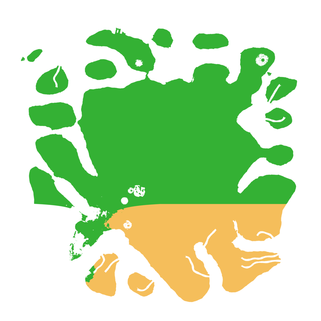 Biome Rust Map: Procedural Map, Size: 4000, Seed: 54564