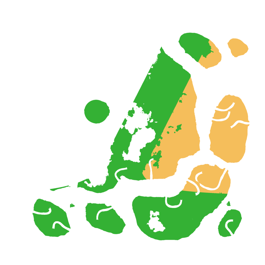 Biome Rust Map: Procedural Map, Size: 3000, Seed: 963162