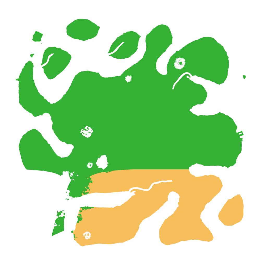 Biome Rust Map: Procedural Map, Size: 3550, Seed: 459529