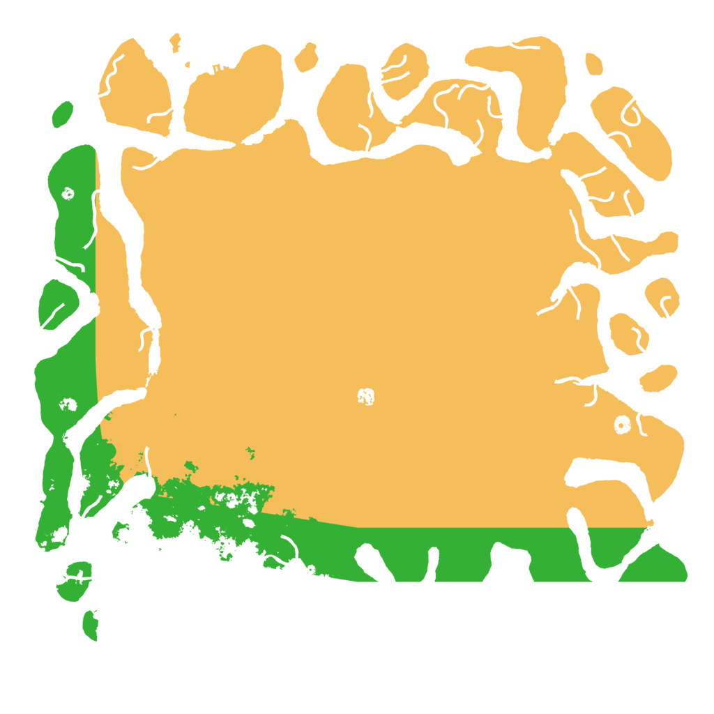 Biome Rust Map: Procedural Map, Size: 6000, Seed: 36459237