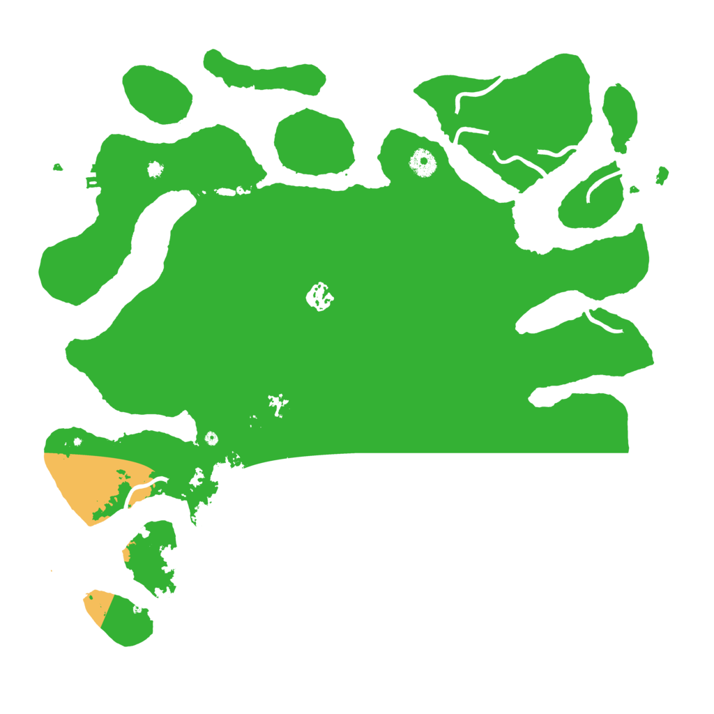 Biome Rust Map: Procedural Map, Size: 4000, Seed: 123488