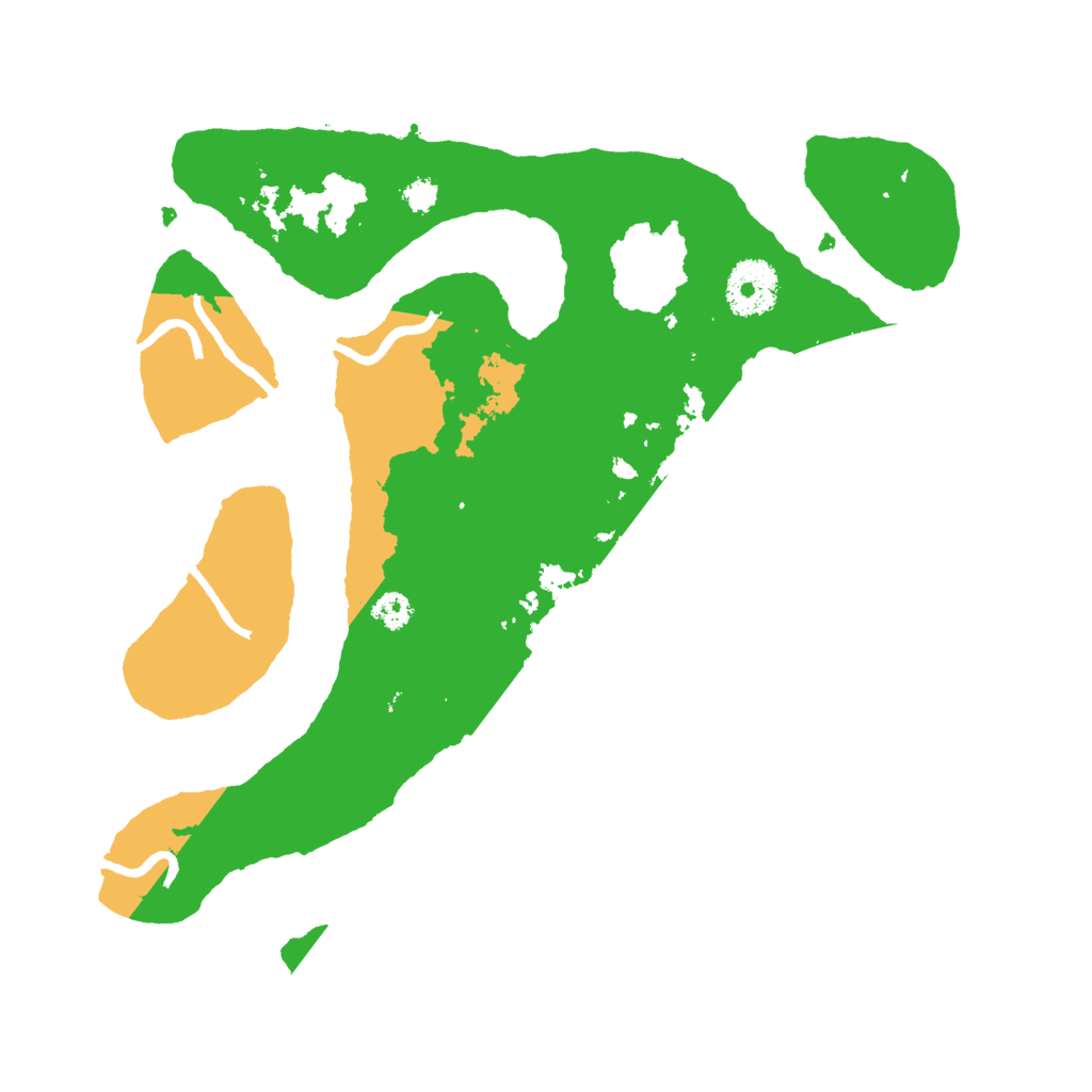 Biome Rust Map: Procedural Map, Size: 3000, Seed: 86969