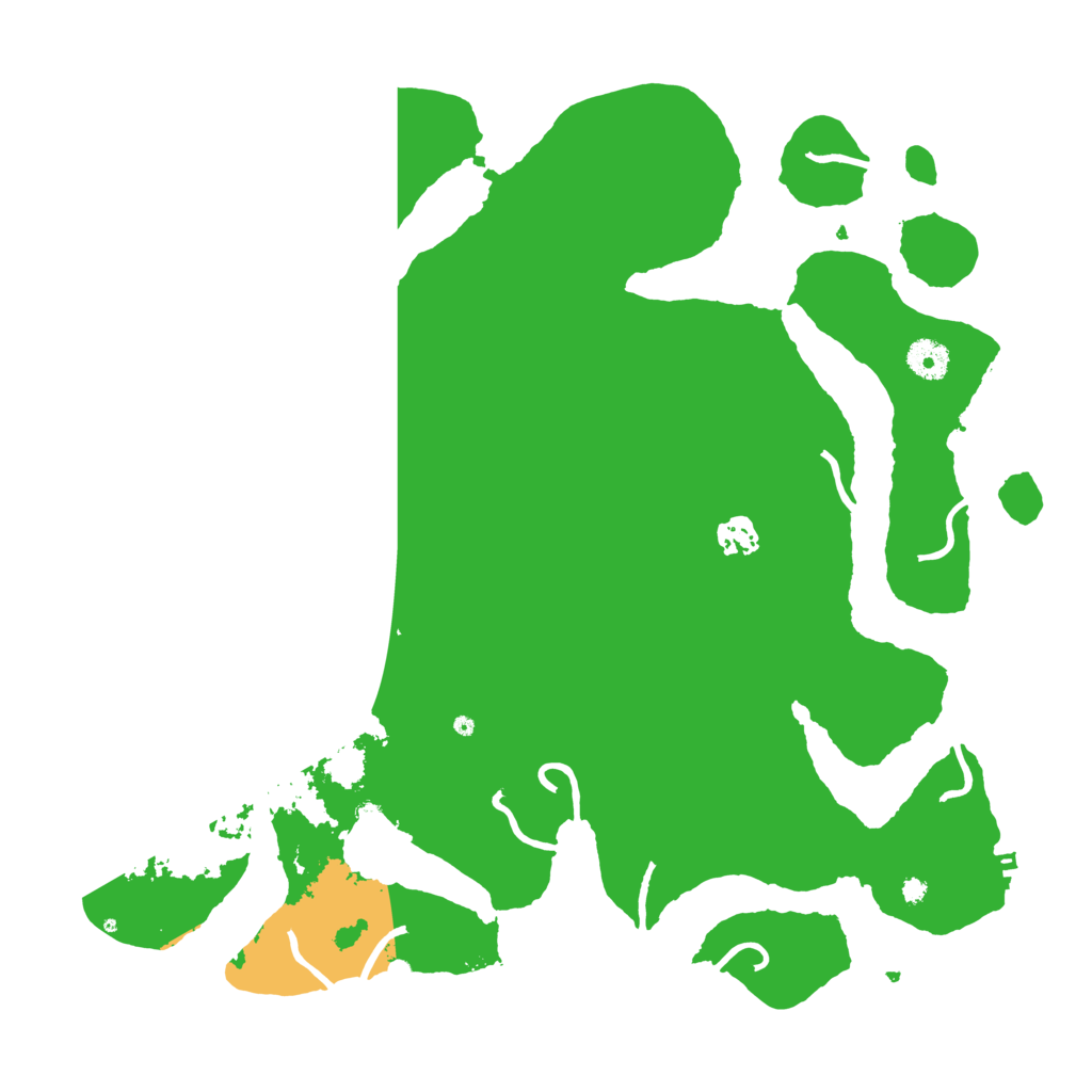 Biome Rust Map: Procedural Map, Size: 4000, Seed: 1219709096