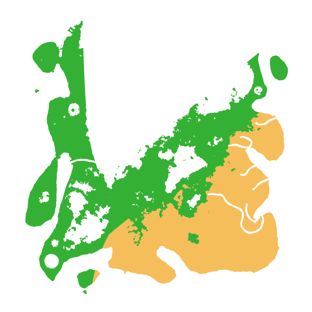 Biome Rust Map: Procedural Map, Size: 3850, Seed: 1436570731