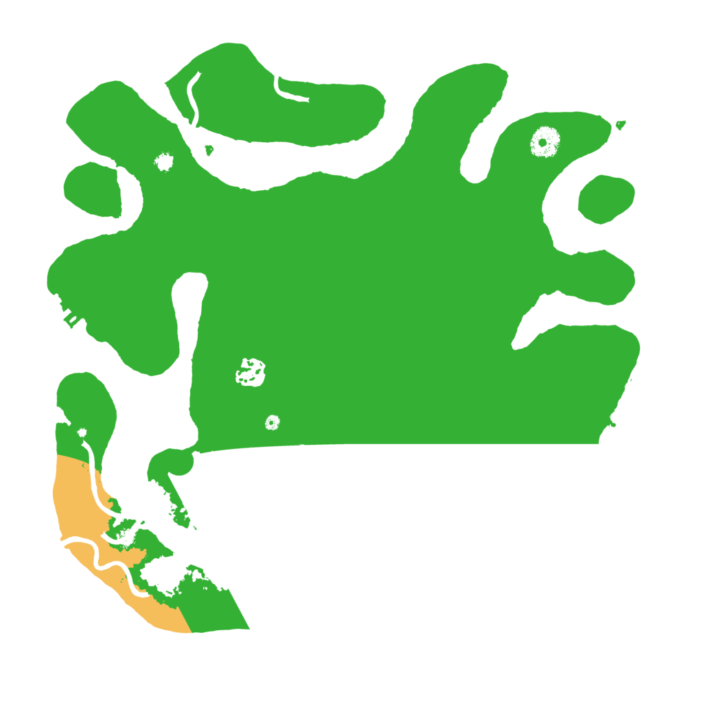 Biome Rust Map: Procedural Map, Size: 3500, Seed: 1302323344