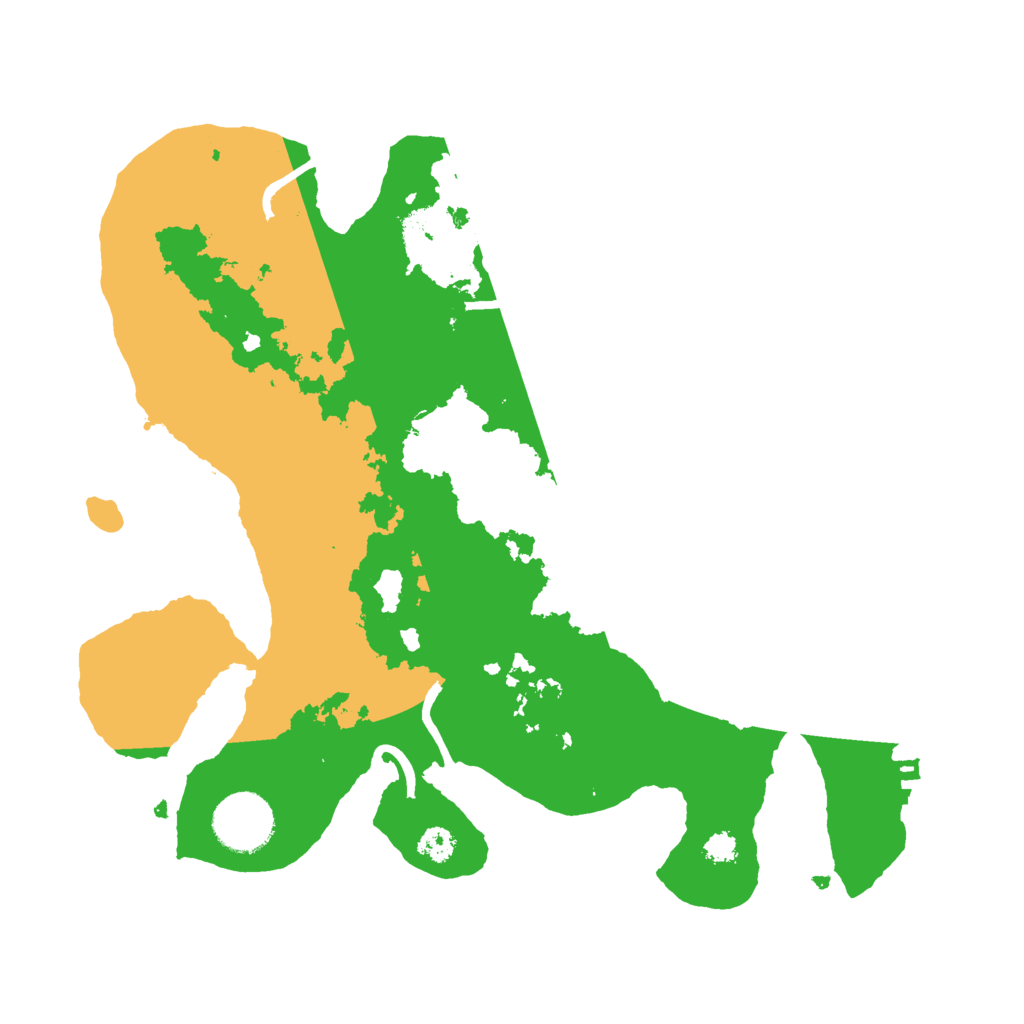 Biome Rust Map: Procedural Map, Size: 3000, Seed: 364456