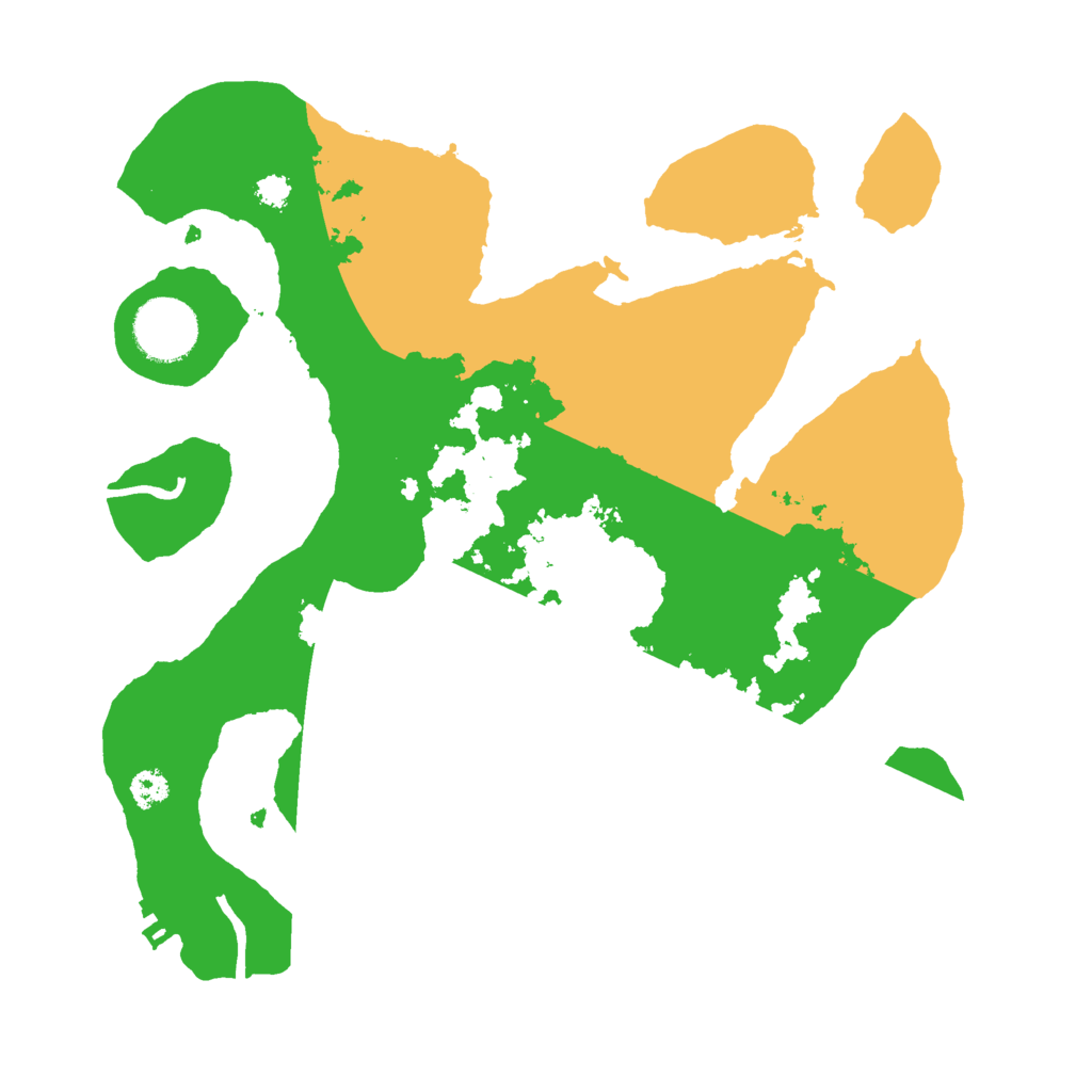 Biome Rust Map: Procedural Map, Size: 3000, Seed: 137860