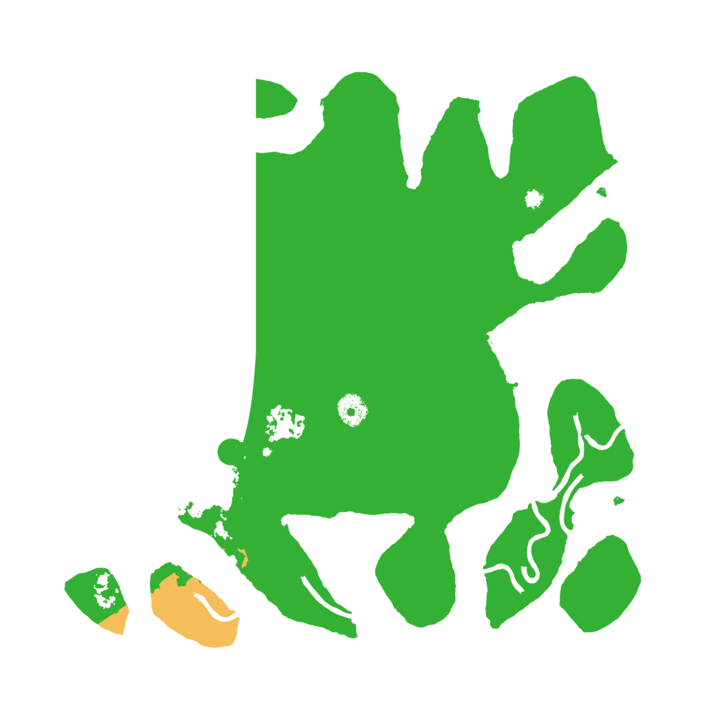 Biome Rust Map: Procedural Map, Size: 3500, Seed: 1771410200