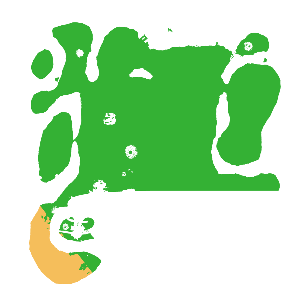 Biome Rust Map: Procedural Map, Size: 3550, Seed: 882722