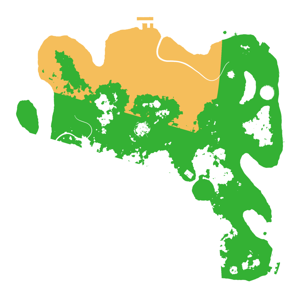 Biome Rust Map: Procedural Map, Size: 3743, Seed: 2147483647