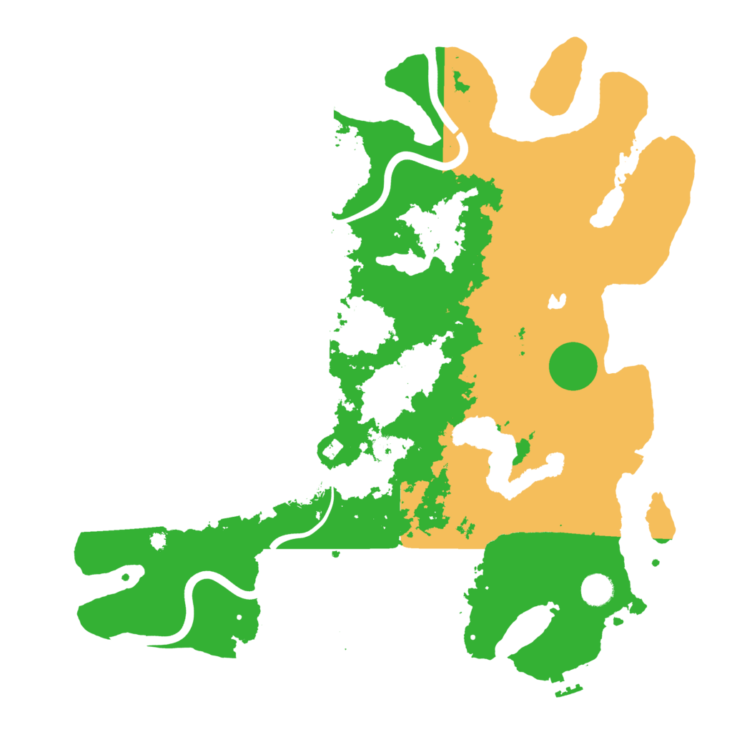 Biome Rust Map: Procedural Map, Size: 4000, Seed: 1587