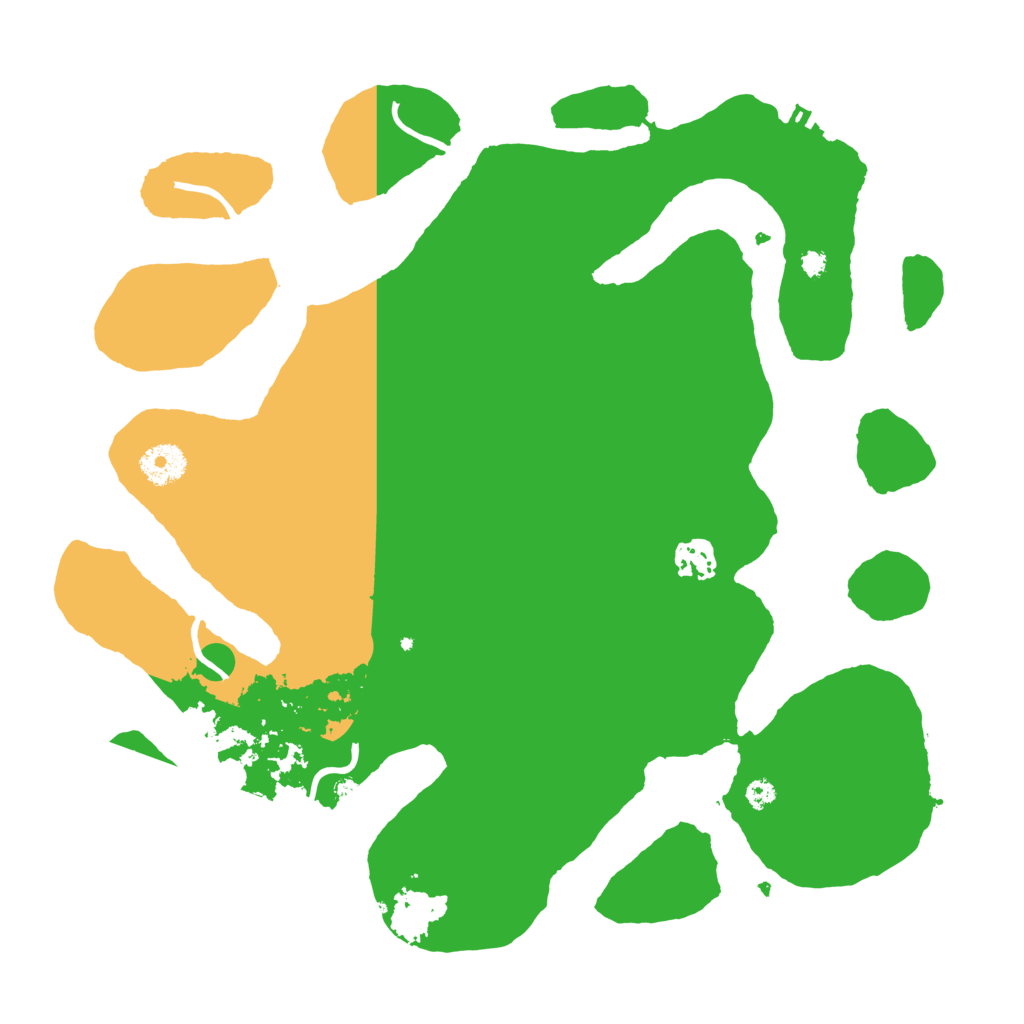 Biome Rust Map: Procedural Map, Size: 3600, Seed: 2319306