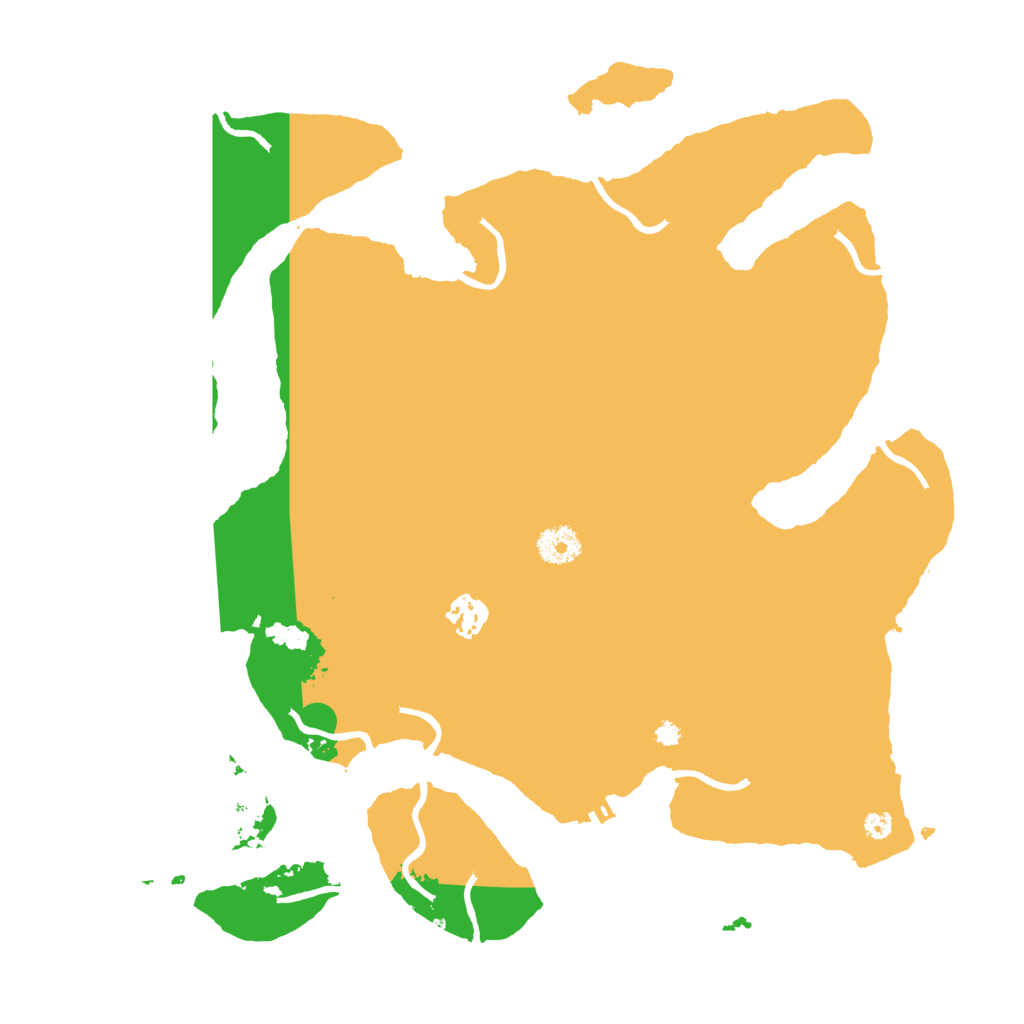 Biome Rust Map: Procedural Map, Size: 3750, Seed: 1268916655