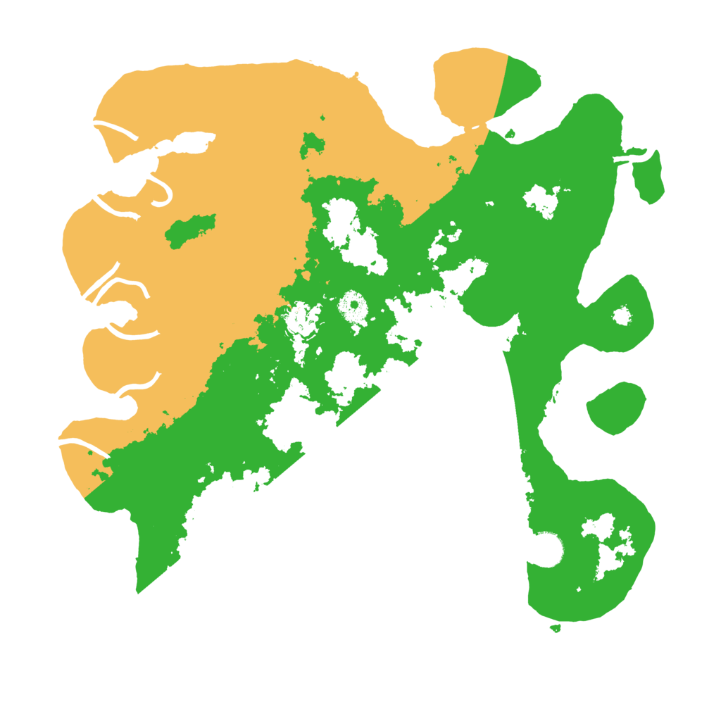 Biome Rust Map: Procedural Map, Size: 3600, Seed: 492574273