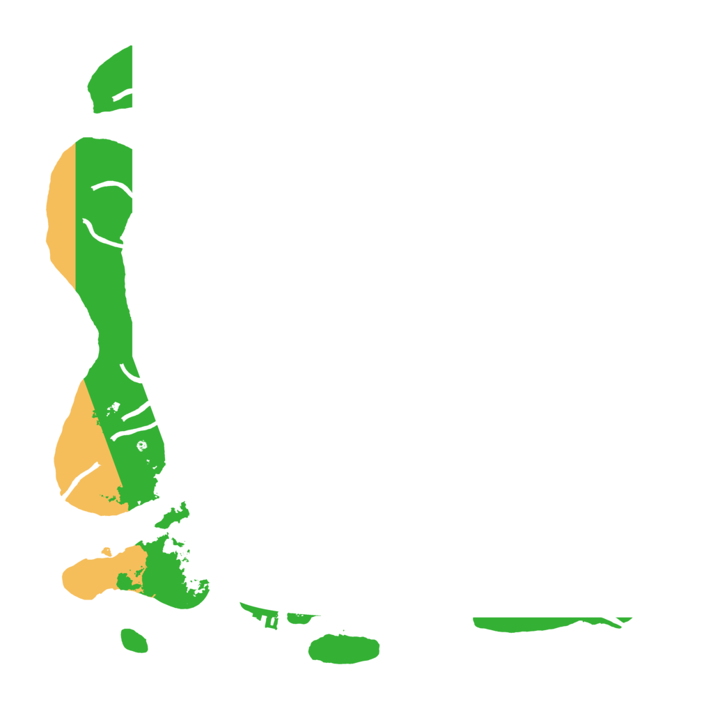 Biome Rust Map: Procedural Map, Size: 3550, Seed: 1981437253