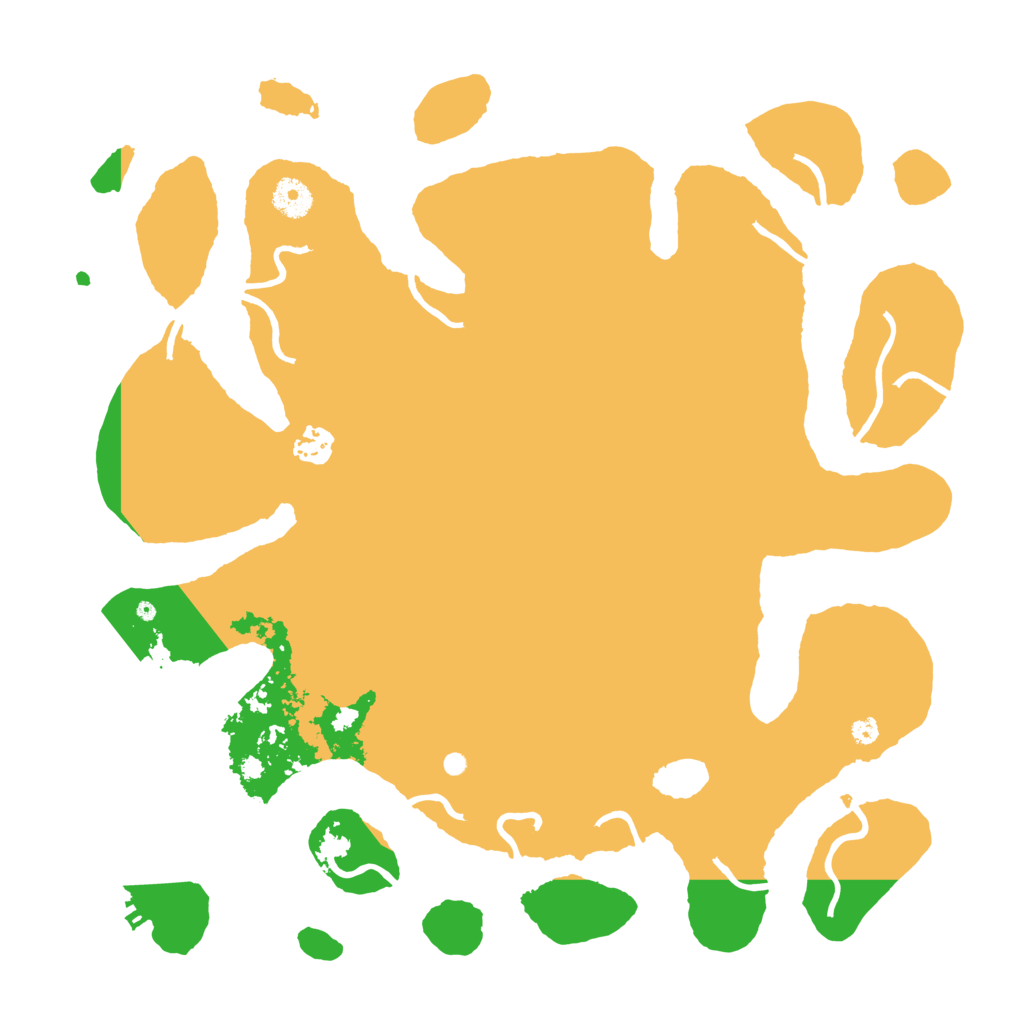 Biome Rust Map: Procedural Map, Size: 3950, Seed: 34507636