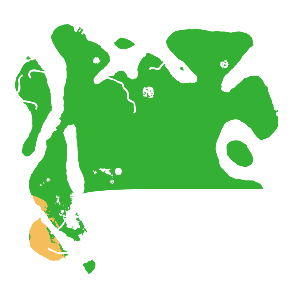 Biome Rust Map: Procedural Map, Size: 3800, Seed: 451127156