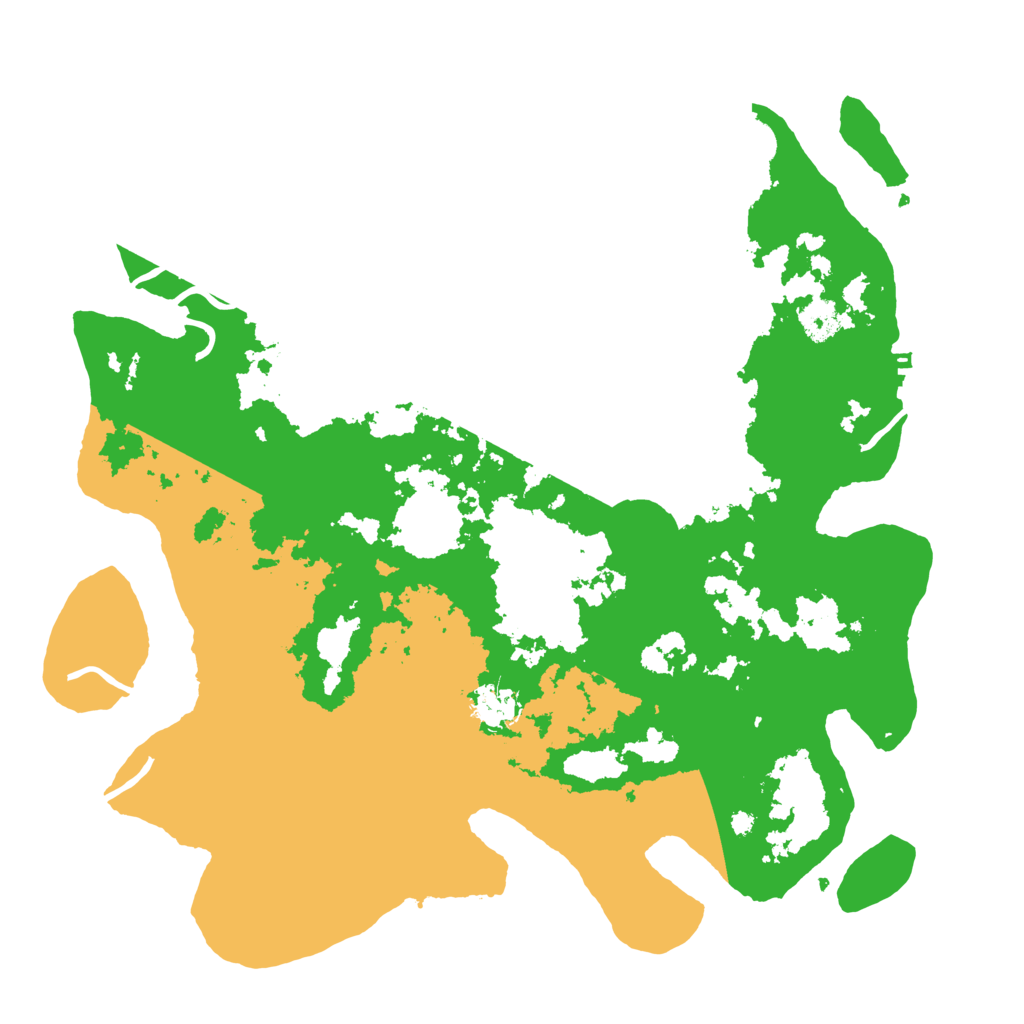 Biome Rust Map: Procedural Map, Size: 4000, Seed: 846346071