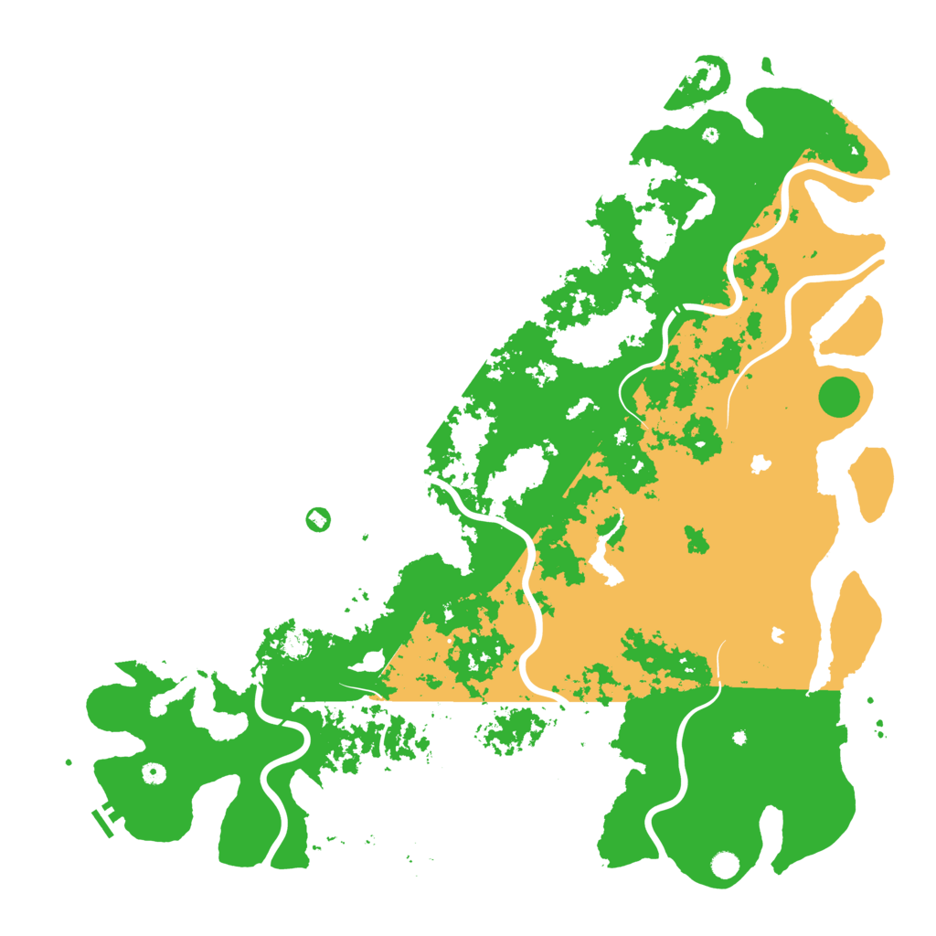 Biome Rust Map: Procedural Map, Size: 6000, Seed: 1155100633