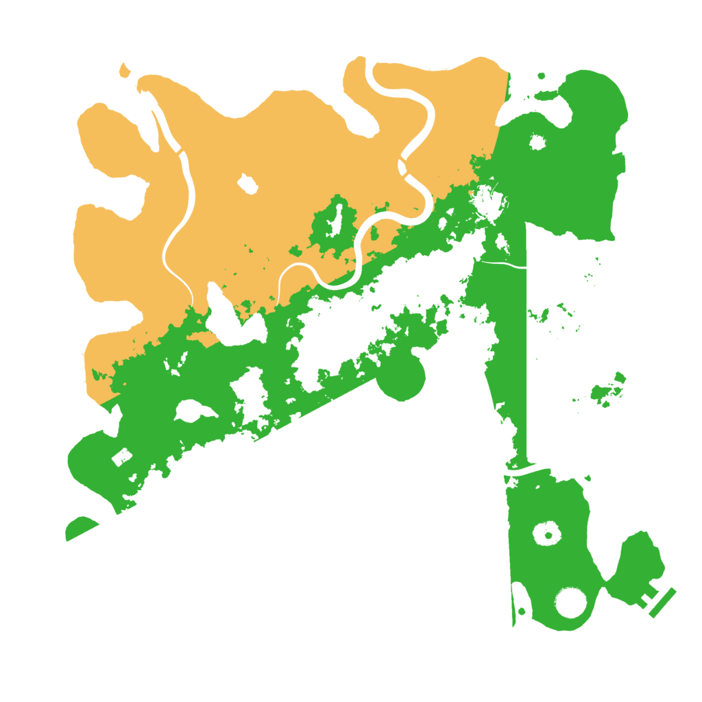 Biome Rust Map: Procedural Map, Size: 4000, Seed: 468842