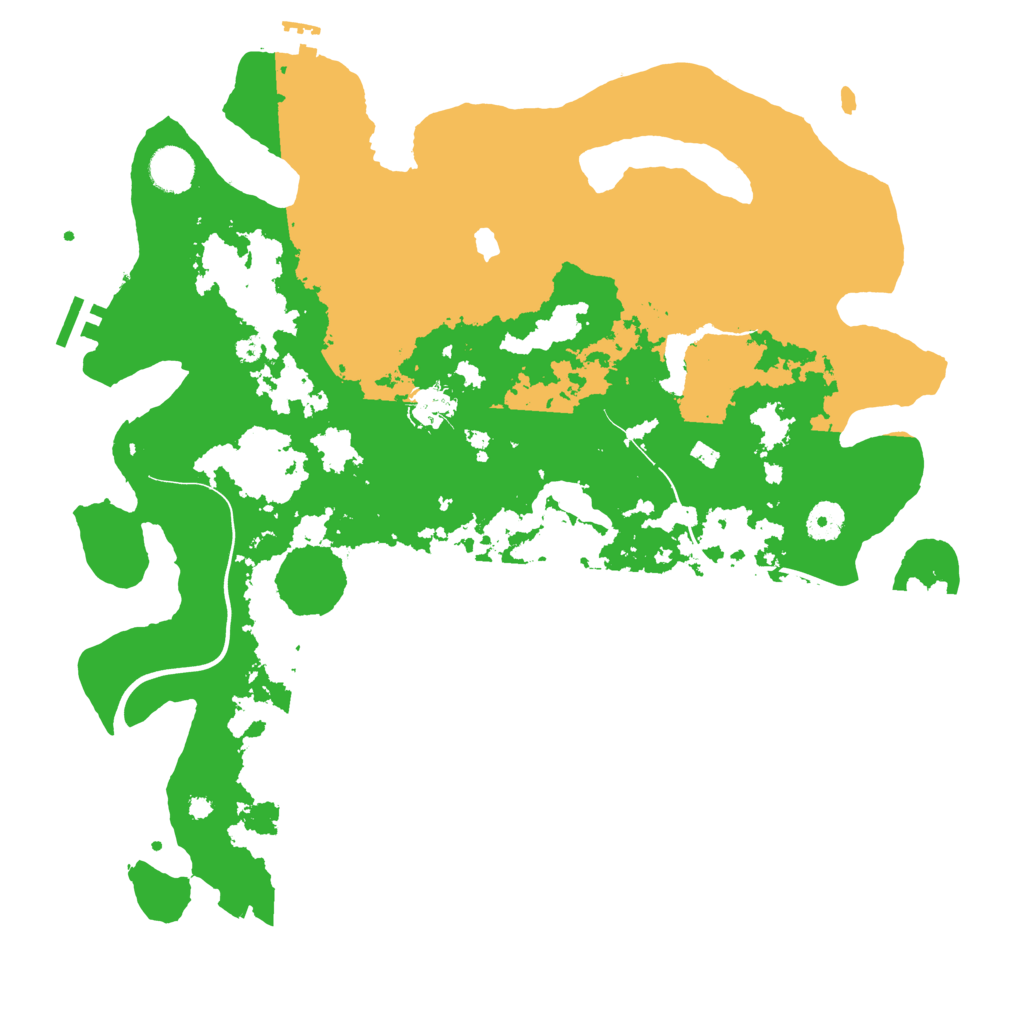 Biome Rust Map: Procedural Map, Size: 4000, Seed: 8957483