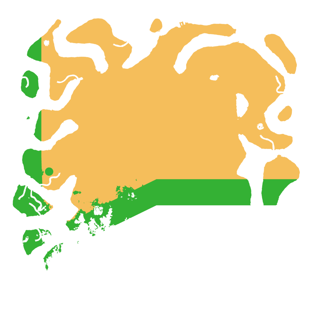Biome Rust Map: Procedural Map, Size: 5000, Seed: 534654