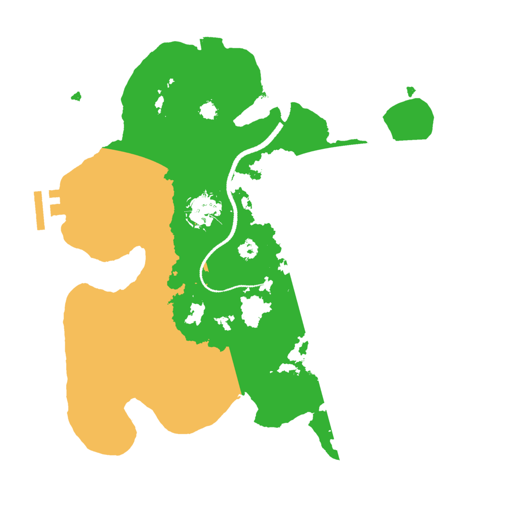 Biome Rust Map: Procedural Map, Size: 2700, Seed: 21474836