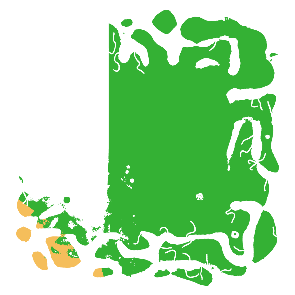 Biome Rust Map: Procedural Map, Size: 6000, Seed: 15357450