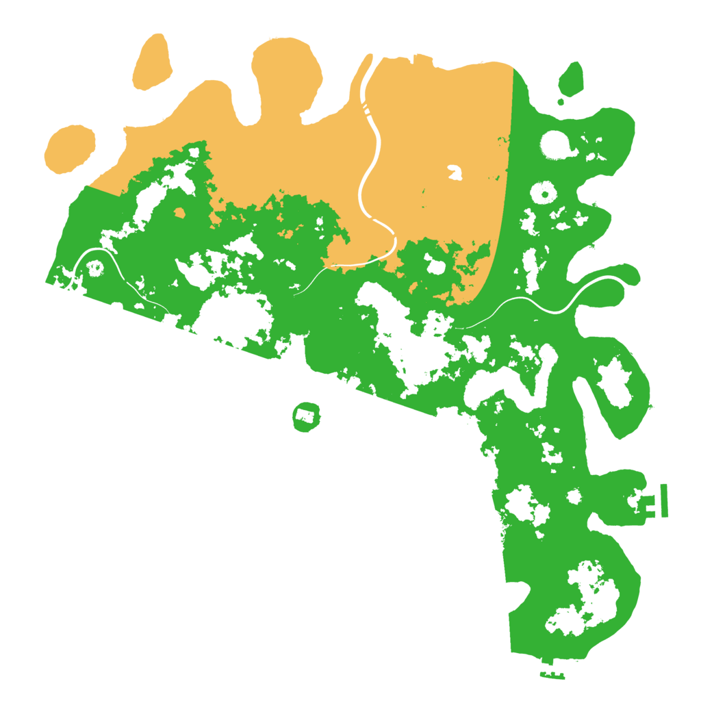 Biome Rust Map: Procedural Map, Size: 4250, Seed: 327644825