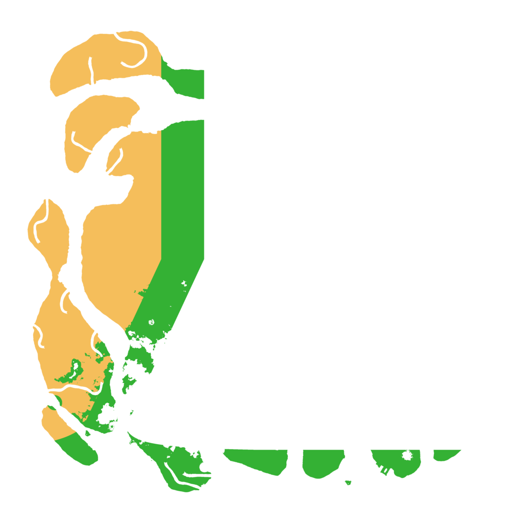 Biome Rust Map: Procedural Map, Size: 4540, Seed: 689874413