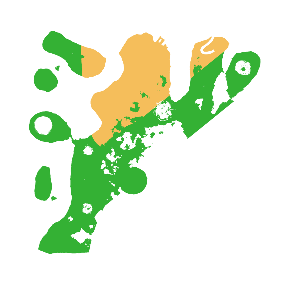 Biome Rust Map: Procedural Map, Size: 3000, Seed: 67626327