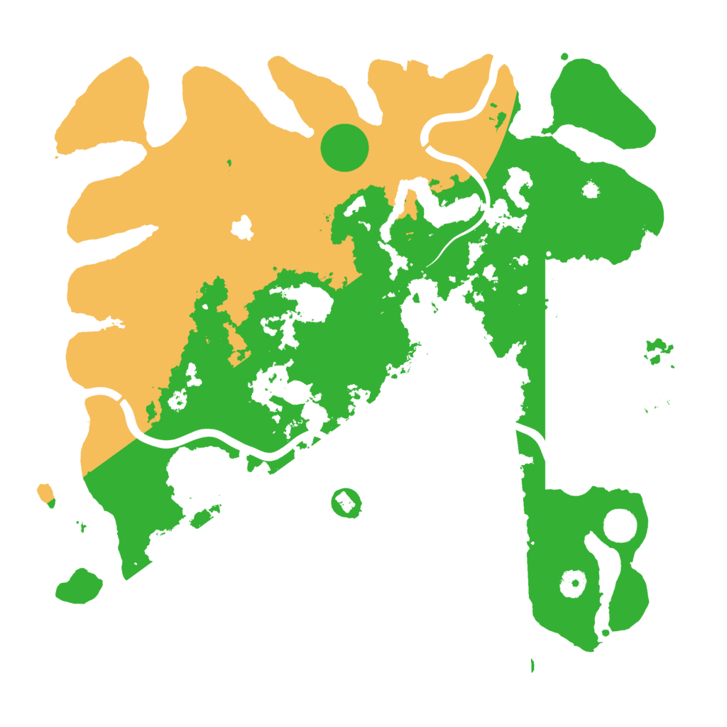 Biome Rust Map: Procedural Map, Size: 4000, Seed: 6969696